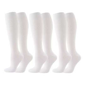3 Pares De Calcetines De Compresión 15-20 Mmhg Therafirm