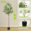Artificial Olive Tree 6FT, Olive Trees Artificial Indoor with Potted,