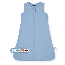 Freelooper Baby Sleep Sack Wearable Blanket, Viscose Made From Bamboo, 0.5 TOG, 12-18 Months, Large, Blue