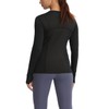 Women's Sun Protection Compression Shirts UPF 50+ Long Sleeve Workout