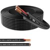 Cable eléctrico de PVC trenzado de calibre 20, cable de