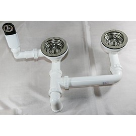 Blanco Nova 6 Drain Fitting 2 x 3.5 Inches without Drain Remote Control Round Overflow