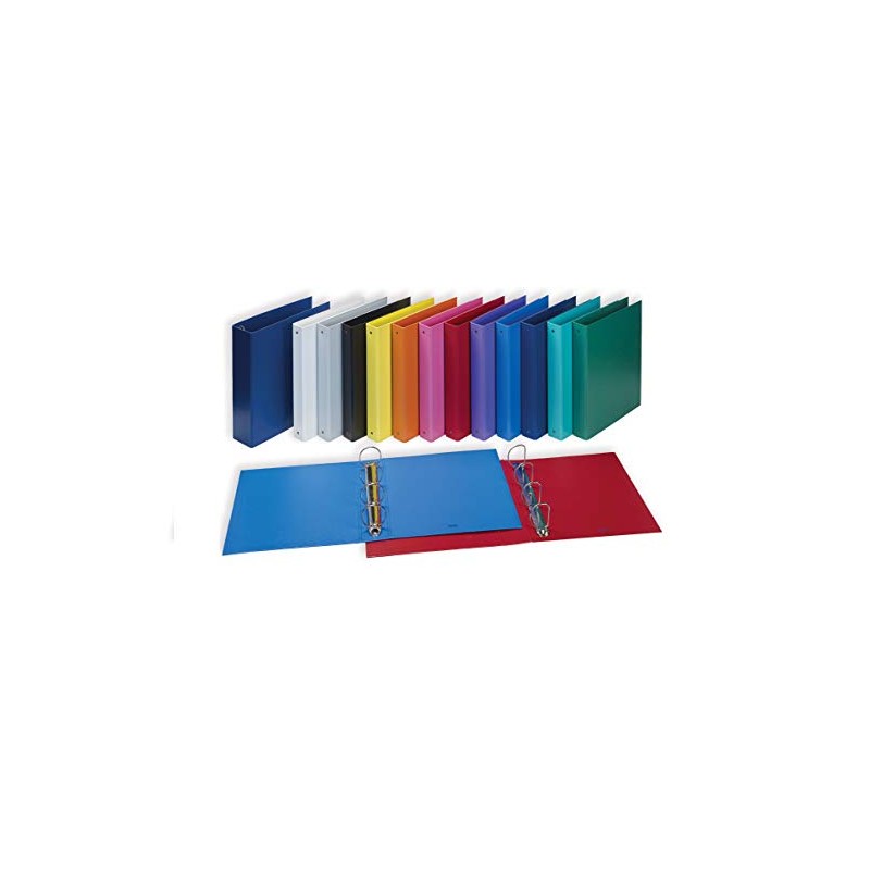 100460453 Elba Ring Binder-Blue
