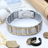 Vicmag 3X Magnetic Bracelet for Men Pure Titanium Bracelet 3500