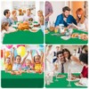 Tablecloth, green, birthday tablecloth, disposable tablecloth, paper tablecloth roll, plastic
