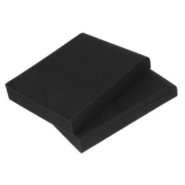 SAFIGLE 6pcs High-density Speaker Isolation Pads for Enhanced Sound Stability Small Acoustic Cushions for Home Studio Use Odorless and Durable Design