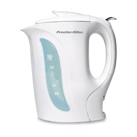 Proctor Silex Jarra eléctrica Proctor Silex K2070Y blanca 120V 1L
