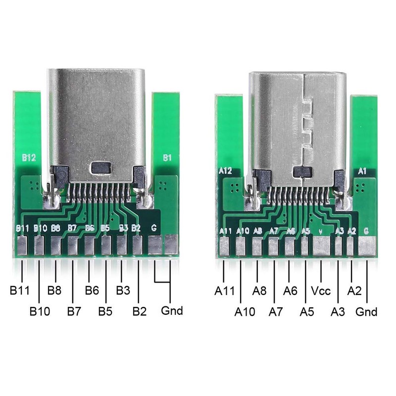 CY DIY OEM ODM 24pin USB 3.1 Type C Female