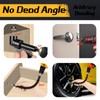 HOMIKLSA 20 pieces 105° angle screwdriver attachment set, angle attachment