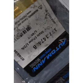 Automann 45° Male Elbow Threaded Tool 177.14748B 1/4" NPT Gold Finish Unit