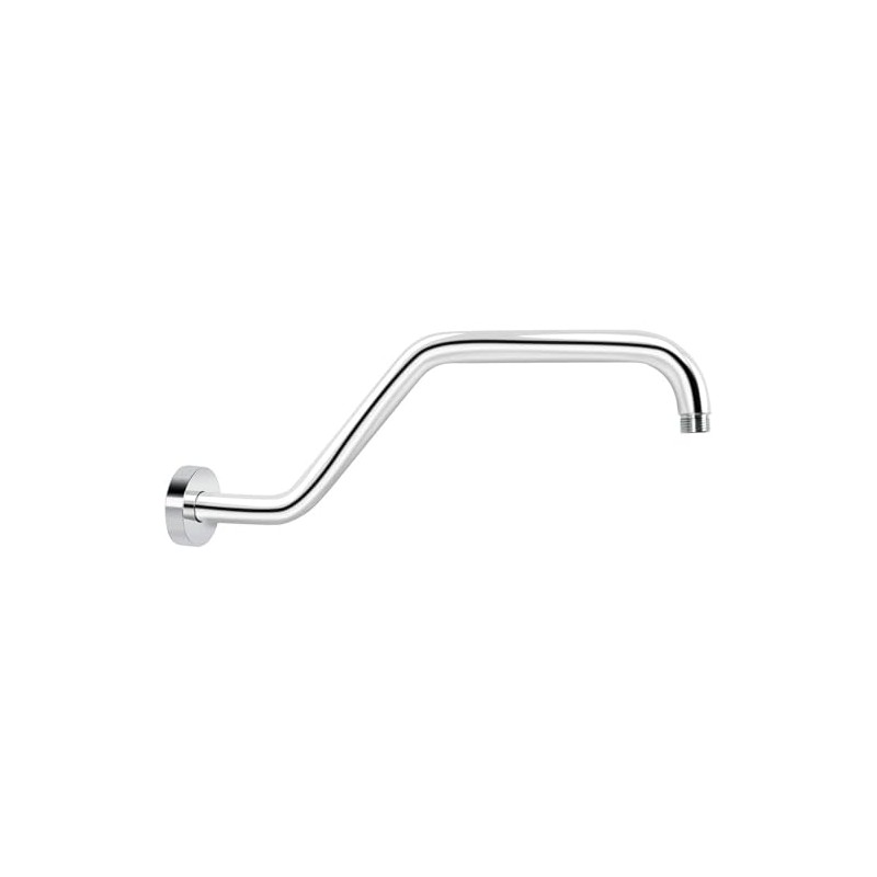 Brazo de Ducha de Acero Inoxidable, 15,5 Pulgadas, con Roscas