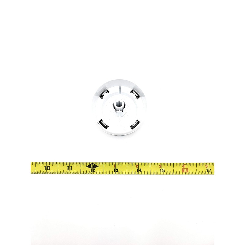 WW02L00614 Dryer Timer Control Knob White Replacement for GE