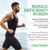 Maxi Health Iron Supplement - Gentle Iron Supplements for Men