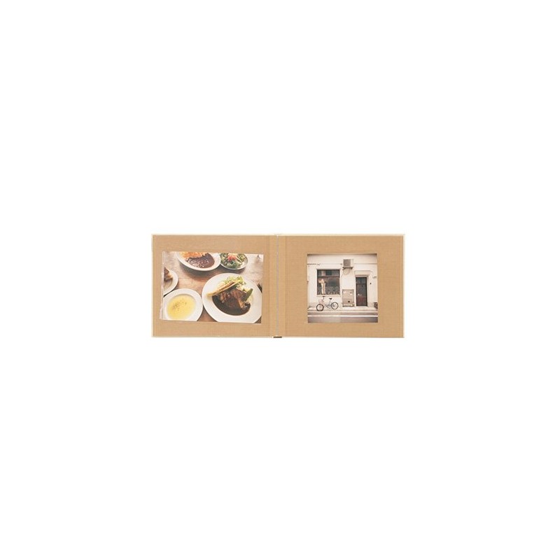 nakabayasi simplaft (sinpurahuto) Series Book Type Photo Album Mini Brown