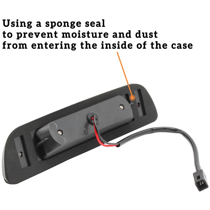 LED 3rd Third Brake Light for Tacoma 95-15, KEWISAUTO Smoked