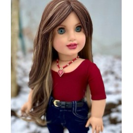 Teddy Bear 10-11 Layered Wig for 18” Dolls