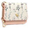 GAEKEAO Small Wallet for Women RFID Blocking Slim Keychian Wallet