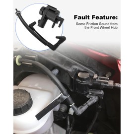 Check Valve Vacuum Hose and Vacuum Solenoid Fit for Ford F150 2015-2020, Fit for Ford Expedition 2018+, Fit for Lincoln Navigator 2018+, FL34-7A788-AD, FL3Z-3A788-B, 7L1Z-9H465-B