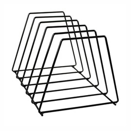 AMERICAN RECORDER Countertop Vinyl LP Wire Rack Holder Countertop Vinyl LP Wire Rack Holder