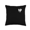1UP Logo Graffiti Dripping Marker Throw Pillow