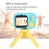 Kids Camera Blue 48MP Dual Lens 2.4inch IPS Screen 600mAh