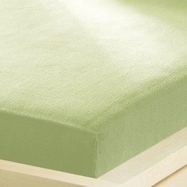 G Bettwarenshop Incontinence Fitted Sheet 2-in-1, Waterproof made of Soft Flannelette , Fitted Sheet and Mattress Protector in One, 90x190 - 100x200 cm