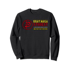 Krav Maga Logo Military Self Defense student gym work out Sweatshirt