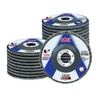 Sali 24 Pack Flap Disc 120 Grit 4.5" x 7/8-Inch