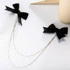 4Pcs Bow Hairpins Metal Snaps Barrettes Hair Clips Accessories with
