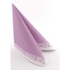 APARTina Airlaid Napkins Pack of 50, Fabric-Like Napkin - Romantic,