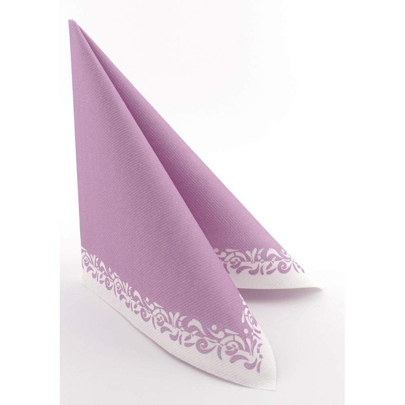 APARTina Airlaid Napkins Pack of 50, Fabric-Like Napkin - Romantic,