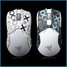 BTL - Cinta adhesiva de agarre de mouse para Razer Viper Ultimate inalámbrica, hecha a mano, antideslizante, antideslizante, hoja de arce EVA