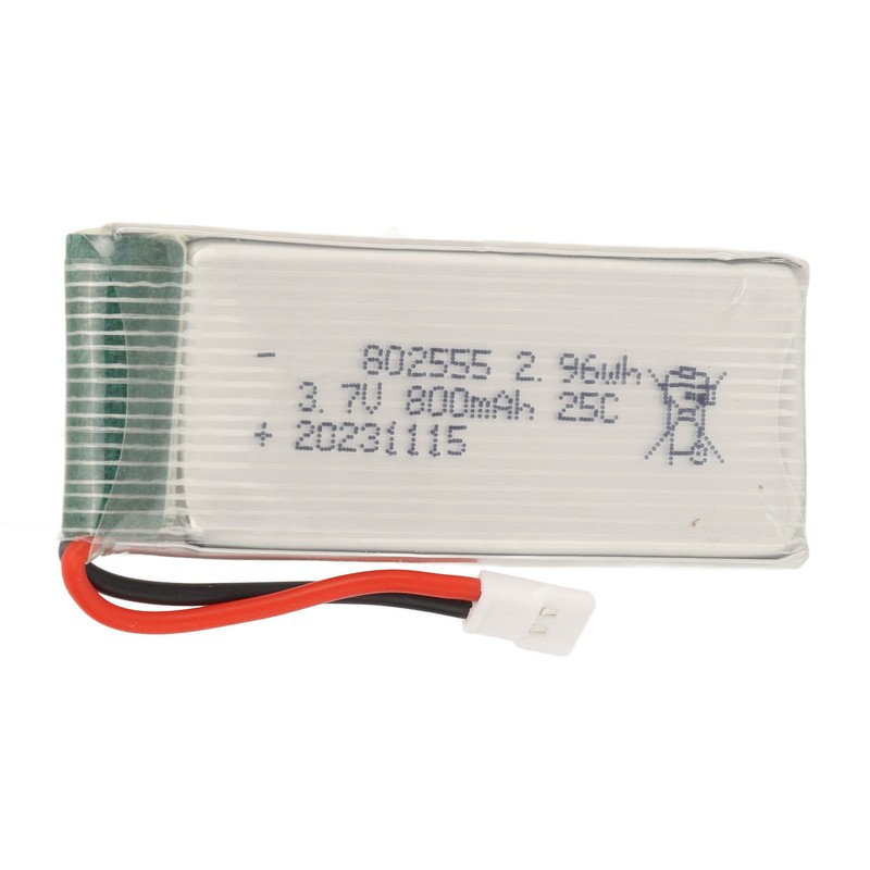 3.7V 800mAh LiPo Battery 25C Rate RC Model Airplane Lithium