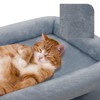 Athena Collection Small Cat Tree, Modern 34 Inch Cute Cat