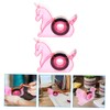 LALAFINA 6pcs Cute Cartoon Tape Dispenser Multifunctional Desk Tape Holders