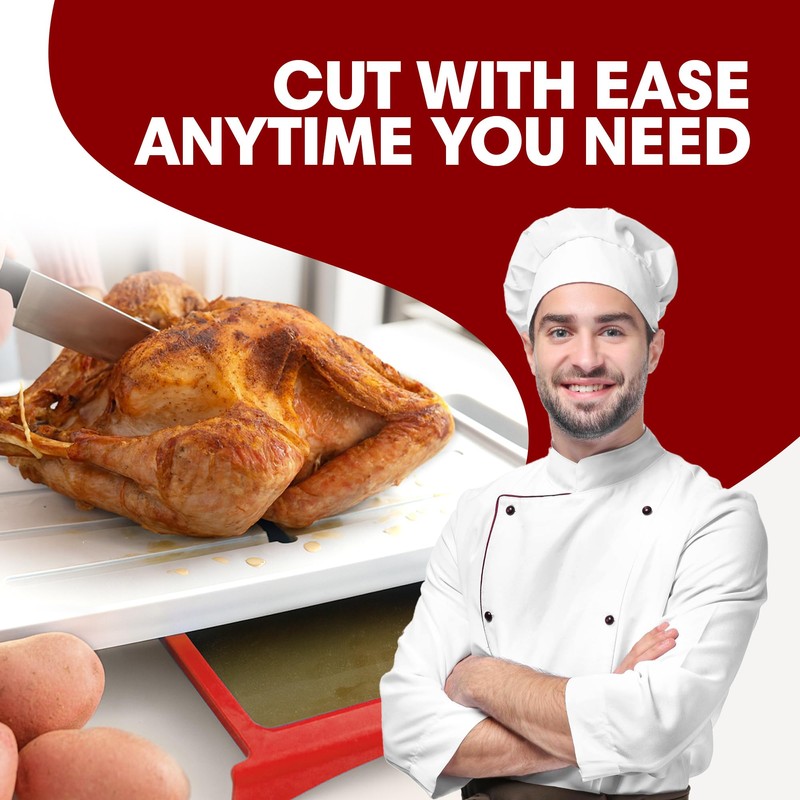 XL Deluxe Meal Prep System Cutting Board - Large Carving