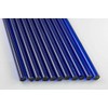 Devardi Glass Boro Rods, 1 lb, COE 33, Medium Dark Blue C Borosilicate Solid Rods