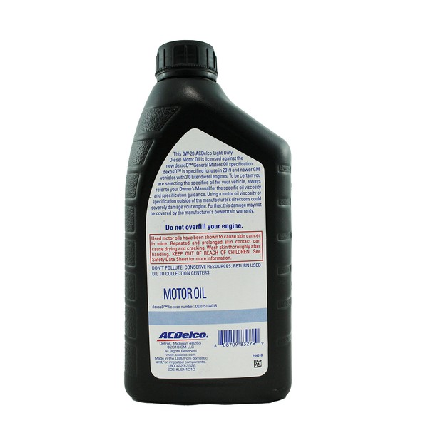 Acdelco 10-9277 Oil