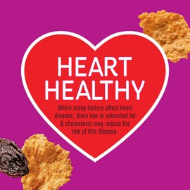 Kellogg's Raisin Bran Breakfast Cereal, Fiber Cereal, Family Breakfast, Large Size, Original, 20.9oz Box (1 Box)