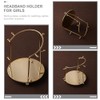 Abaodam Metal Crown Display Stand Jewelry Display Headband Holder for