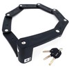 KRASER KR7022B Bicycle Lock with Universal Folding Alloy Steel Padlock