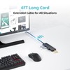 MEANHIGH USB Hub, 3.0 4-Port Ultra-Slim Data USB Expander with