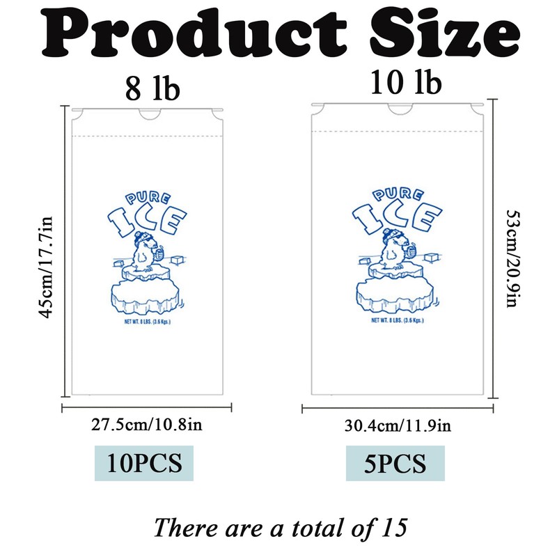 Reusable Ice Cube Bags, Ice Bags for Ice Cubes, Ice