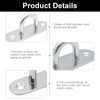 YTUGIL Pack of 20 Stainless Steel Eye Plate, Wall Eyelet,