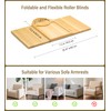 Kssiaz Couch Arm Tray, Bamboo Sofa Table for Couch, Sofa