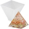 Funshowcase Pyramid Resin Epoxy Mold for Jewelry, Polymer Clay, Soap