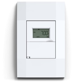 Deako Lighting Single Pole Simple Astronomical Timer, Single Pole, Neutral Wire Required, White