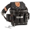 STRONGLAD Heavy-Duty Electricians Tool Belt – 13-Pocket Top-Grain Leather Pouch,