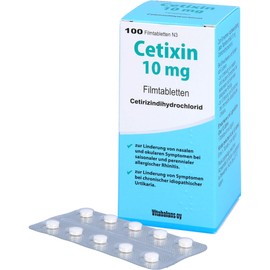 Cetixine 10 mg film-coated tablets
