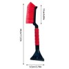 2-in-1 Car Snow Brush & Ice Scraper – 44cm Windshield